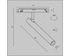 Трековый магнитный светильник Maytoni Technical Magnetic track system Exility Focus T TR141-2-6W4K-M-B