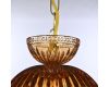 Подвесной светильник Bohemia Ivele Crystal 5478/22 G Amber/M-1G Leafs