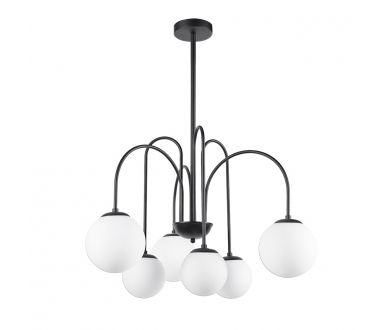 Купить Люстра на штанге Arte Lamp Mebsuta A1675LM-6BK Люстра на штанге Arte Lamp Mebsuta A1675LM-6BK