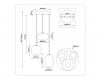 Подвесной светильник Ambrella Light High Light Modern LH11096