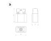 Трековый магнитный светильник Arlight MAG-ORIENT-BABY-S36x21-2W Day4000 (BK, 24 deg, 48V) 046622