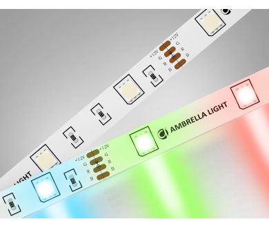 Купить Светодиодная лента Ambrella Light LED Strip 12В 5050 7,2Вт/м RGB 5м IP20 GS2201 Светодиодная лента Ambrella Light LED Strip 12В 5050 7,2Вт/м RGB 5м IP20 GS2201