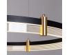 Подвесной светодиодный светильник Arte Lamp Mercury A2185SP-3BK