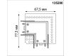 Соединитель L-образный Novotech Shino Smal 135280