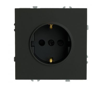 Купить Розетка 1-местная с/з с защитной шторкой Stekker Эмили RST16-5110-05ZK 50251 Розетка 1-местная с/з с защитной шторкой Stekker Эмили RST16-5110-05ZK 50251
