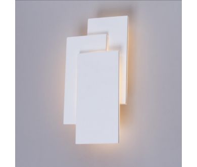 Купить Настенный светодиодный светильник Arte Lamp Trio A1718AP-1WH Настенный светодиодный светильник Arte Lamp Trio A1718AP-1WH