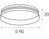 Декоративное кольцо Italline IT02-013 ring black