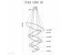 Подвесная люстра iLedex Axis XT04-D1200 CR