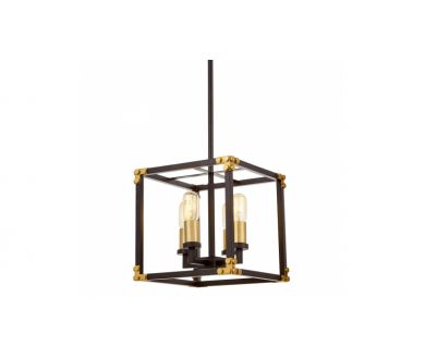 Купить Подвесная люстра Lumina Deco Waldorf LDP 1140-4 BK+MD Подвесная люстра Lumina Deco Waldorf LDP 1140-4 BK+MD