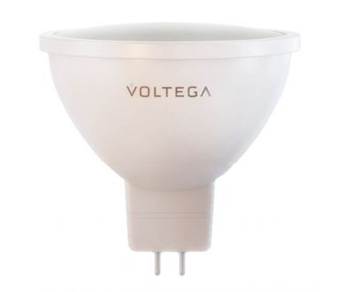 Купить Лампа светодиодная Voltega GU5.3 7W 4000К матовая 7059 Лампа светодиодная Voltega GU5.3 7W 4000К матовая 7059
