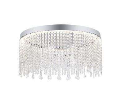 Купить Потолочная люстра Indigo Diluvio 12055/1P Chrome V000192L Потолочная люстра Indigo Diluvio 12055/1P Chrome V000192L