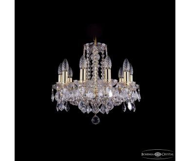 Купить Подвесная люстра Bohemia Ivele Crystal 1402/10/141 G Leafs Подвесная люстра Bohemia Ivele Crystal 1402/10/141 G Leafs