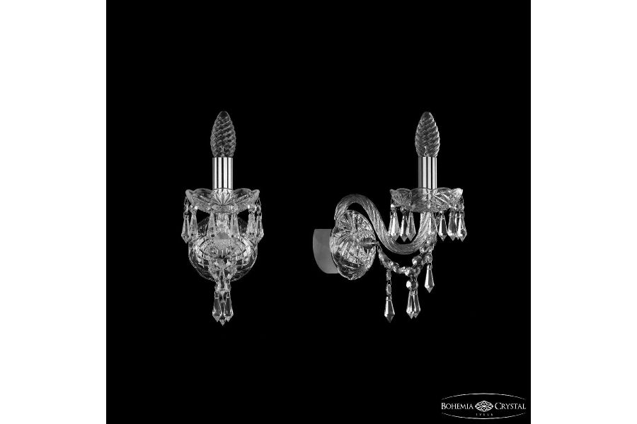 Бра Bohemia Ivele Crystal 1403B/1/141 Ni
