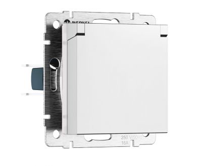 Купить Розетка с заземлением и шторками c крышкой Werkel W1171261 4690389213168 a069590 Розетка с заземлением и шторками c крышкой Werkel W1171261 4690389213168 a069590