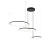 Подвесная люстра Nowodvorski Circolo Led Black 10817