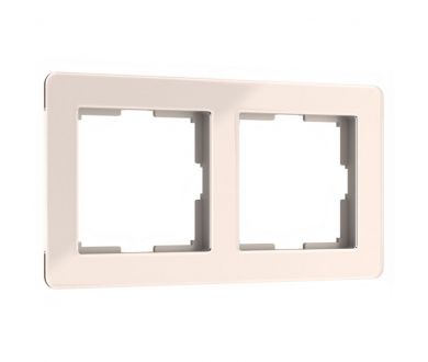 Купить Рамка на 2 поста Werkel Acrylic айвори 4690389186288 W0022743 Рамка на 2 поста Werkel Acrylic айвори 4690389186288 W0022743