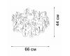 Потолочная люстра Vitaluce V2832-8/7PL
