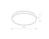 Потолочный cветильник Nowodvorski Agnes Round Led Pro Black 10971