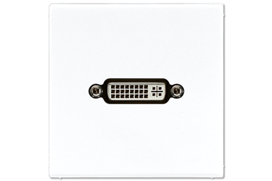 Розетка DVI Jung MALS1193WW