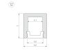 Алюминиевый профиль Arlight ARH-Micro-0607-2000 Anod 036398