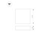 Потолочный светильник Arlight IM-QUADRO-EMERGENCY-3H-S175x175-19W Day4000 (WH, 120 deg, 230V) 040925