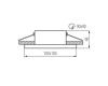 Встраиваемый светильник Kanlux Imines DSL-W 29030