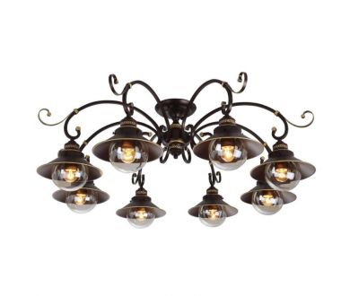 Купить Потолочная люстра Arte Lamp 7 A4577PL-8CK Потолочная люстра Arte Lamp 7 A4577PL-8CK