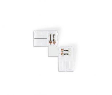 Купить Соединитель угловой L для светодиодной ленты 2835 12/24V (2 конт.) GS6501 (10шт) Ambrella Light Illumination GS6501 Соединитель угловой L для светодиодной ленты 2835 12/24V (2 конт.) GS6501 (10шт) Ambrella Light Illumination GS6501