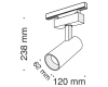 Трековый светильник Maytoni Track lamps TR019-2-15W4K-B