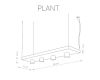 Подвесной светильник Nowodvorski Plant 9382