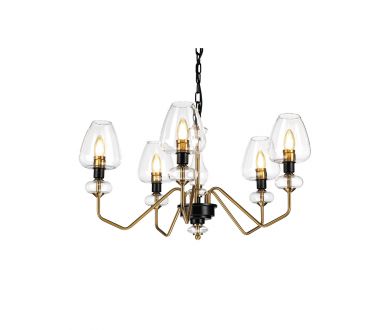 Купить Подвесная люстра Elstead Lighting Armand DL-ARMAND5-AB Подвесная люстра Elstead Lighting Armand DL-ARMAND5-AB