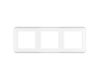 Рамка трехместная Arlight FRM-VERSA-PL-3-WH 043782