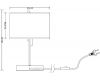 Настольная лампа Arte Lamp Julietta A5037LT-2CC