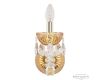 Бра Bohemia Ivele Crystal 5402B/1/141 G Amber/M-1G