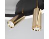 Потолочная люстра Eurosvet Luminari 90247/3 черный/золото Smart