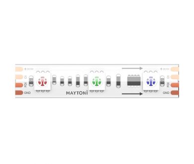 Купить Светодиодная лента Maytoni Led Strip 12В 5050 14,4Вт/м RGB 5м IP68 201245 Светодиодная лента Maytoni Led Strip 12В 5050 14,4Вт/м RGB 5м IP68 201245
