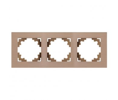 Купить Рамка 3-местная Stekker Катрин MFR00-7003-02 50018 Рамка 3-местная Stekker Катрин MFR00-7003-02 50018