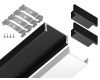 Алюминиевый накладной профиль Ambrella Light Alum Profile GP1700BK