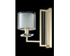 Бра Crystal Lux Nicolas AP1 Gold/White