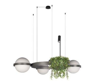 Купить Подвесная люстра Loft IT Jardin 10121/3 Dark grey Подвесная люстра Loft IT Jardin 10121/3 Dark grey