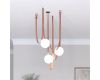 Трековый однофазный светильник Denkirs Belty Orb DK5551-BK