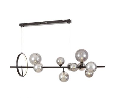 Купить Подвесной светильник Lumina Deco LDP 7033-10 BK+GY Подвесной светильник Lumina Deco LDP 7033-10 BK+GY