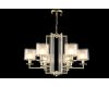 Подвесная люстра Crystal Lux Nicolas NICOLAS SP-PL6 GOLD/WHITE