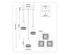 Подвесной светильник Ambrella Light High Light Crystal LH31011