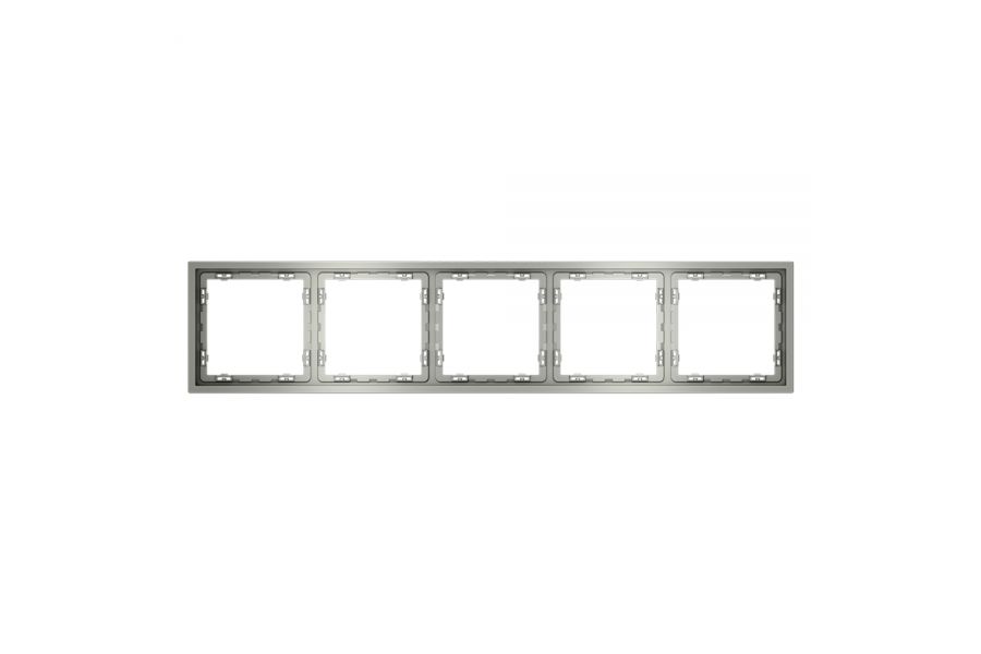 Рамка на 5 постов Voltum S70 VLS100505 (сталь)