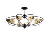 Люстра на штанге ARTE Lamp A1963PL-8BK