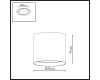Потолочный светильник Odeon Light Hightech Oben 7129/8CL