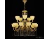 Подвесная люстра Bohemia Ivele Crystal AL79101/10+5/250/2D A WMG P1 U Wave