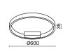 Потолочная люстра Maytoni Rim MOD058CL-L35BSK
