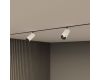 Трековый однофазный светильник Denkirs Smart Spot DK8041-BW+BK